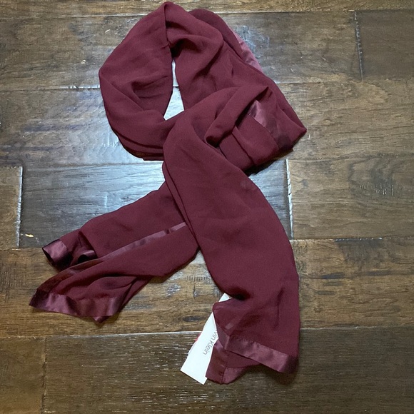 Calvin Klein Accessories - NWT Women Calvin Klein Stain Trim Evening Wrap